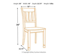 Load image into Gallery viewer, Whitesburg Dining Room Side Chair (2/CN)
