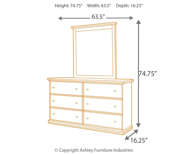 Maribel Dresser and Mirror