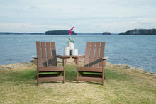 Load image into Gallery viewer, Emmeline 2 Adirondack Chairs with Tete-A-Tete Table Connector
