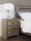 Zelen Full Panel Headboard with Mirrored Dresser and 2 Nightstands