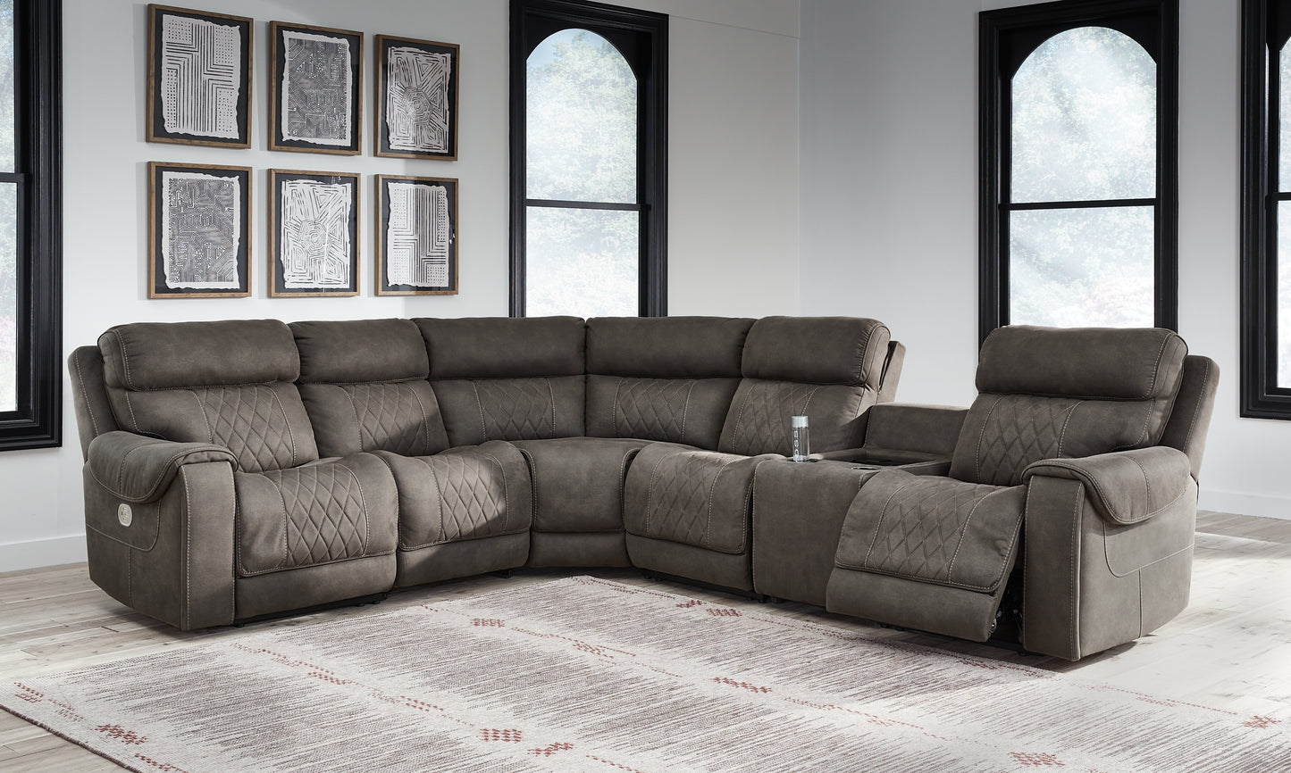 Hoopster 6 Piece Power Reclining Sectional