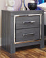 Lodanna Full Panel Bed with 2 Storage Drawers with Mirrored Dresser and 2 Nightstands