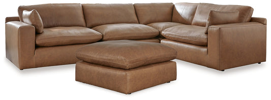 Emilia 4-Piece Sectional with Ottoman