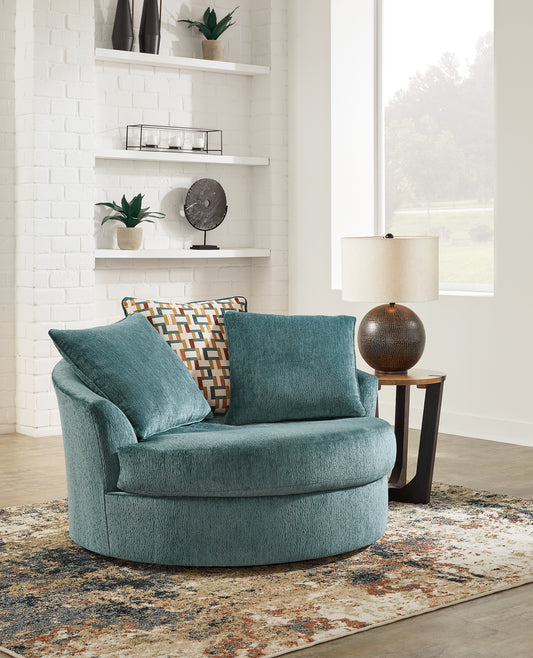 Laylabrook Oversized Swivel Accent Chair