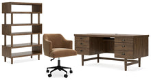 Load image into Gallery viewer, Austanny Home Office Desk with Chair and Storage
