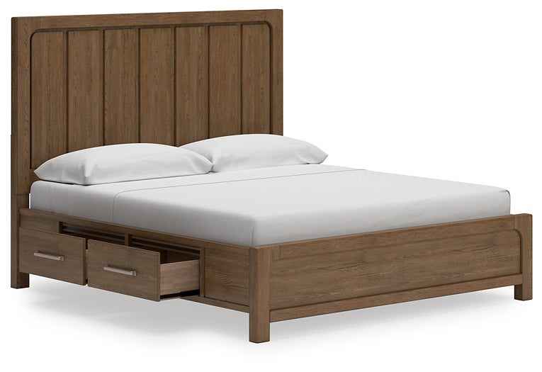 Cabalynn King Panel Bed with Dresser