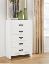 Load image into Gallery viewer, Binterglen Twin Panel Bed with Mirrored Dresser and Chest
