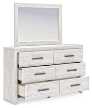 Load image into Gallery viewer, Cayboni Full Panel Bed with Mirrored Dresser and Chest
