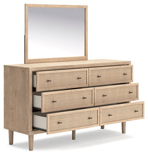 Load image into Gallery viewer, Cielden Full Panel Bed with Mirrored Dresser and Nightstand
