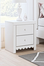 Load image into Gallery viewer, Mollviney Full Panel Bed with Mirrored Dresser and Nightstand
