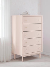 Load image into Gallery viewer, Wistenpine Full Upholstered Panel Bed with Mirrored Dresser, Chest and Nightstand
