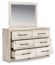 Load image into Gallery viewer, Lawroy Full Panel Storage Bed with Mirrored Dresser
