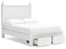 Load image into Gallery viewer, Mollviney Full Panel Storage Bed with Dresser
