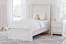Load image into Gallery viewer, Mollviney Twin Panel Storage Bed with Dresser
