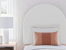 Load image into Gallery viewer, Wistenpine Twin Upholstered Panel Bed with Mirrored Dresser and 2 Nightstands
