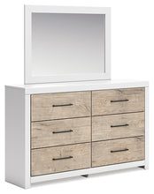 Load image into Gallery viewer, Charbitt Full Panel Bed with Mirrored Dresser and Chest
