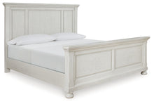 Load image into Gallery viewer, Robbinsdale King Panel Bed with Mirrored Dresser and Chest
