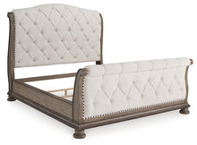 Load image into Gallery viewer, Ardenfield King Upholstered Sleigh Bed
