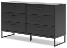 Load image into Gallery viewer, Socalle Queen Platform Bed with Dresser, Chest and 2 Nightstands
