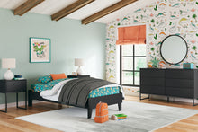 Load image into Gallery viewer, Socalle Twin Platform Bed with Dresser, Chest and 2 Nightstands
