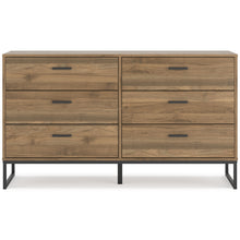 Load image into Gallery viewer, Deanlow Full Panel Headboard with Dresser and Nightstand
