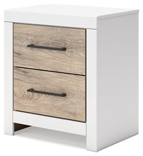 Load image into Gallery viewer, Charbitt Twin Panel Bed with Nightstand
