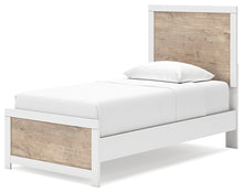 Load image into Gallery viewer, Charbitt Twin Panel Bed with Nightstand
