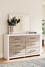 Load image into Gallery viewer, Charbitt Twin Panel Bed with Mirrored Dresser and Chest
