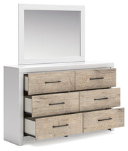 Load image into Gallery viewer, Charbitt Full Panel Bed with Mirrored Dresser, Chest and Nightstand
