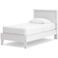 Hallityn Twin Panel Platform Bed with Dresser and Chest