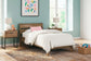 Deanlow Twin Platform Panel Bed with Dresser and 2 Nightstands