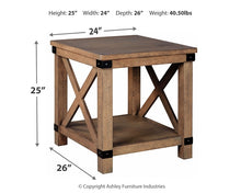 Load image into Gallery viewer, Aldwin Rectangular End Table
