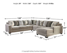 Load image into Gallery viewer, Ardsley 4-Piece Sectional with Ottoman
