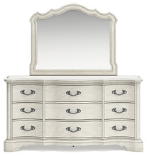 Load image into Gallery viewer, Arlendyne King Upholstered Bed with Mirrored Dresser, Chest and 2 Nightstands
