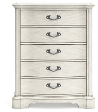 Load image into Gallery viewer, Arlendyne California King Upholstered Bed with Mirrored Dresser and Chest
